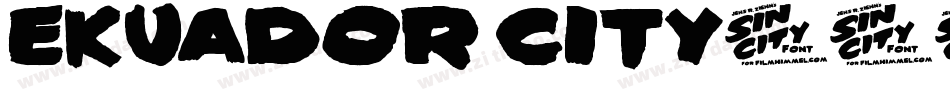 Ekuador City字体转换